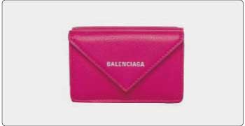 バレンシアガ ピンク 財布 画像