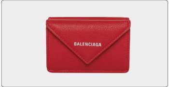 バレンシアガ 財布 赤 画像